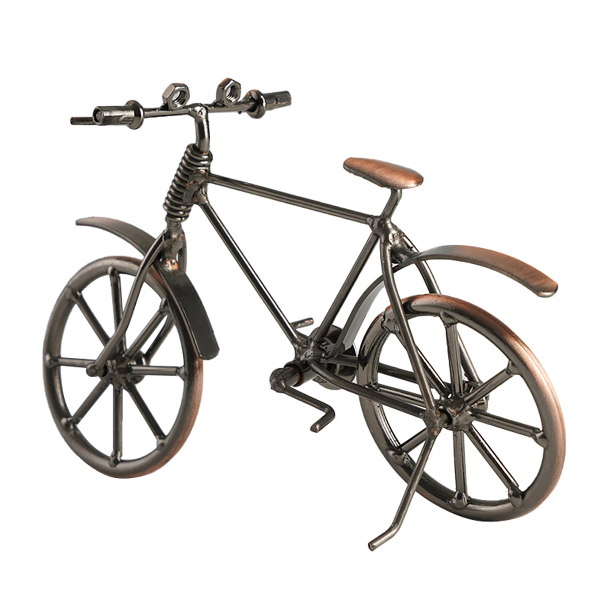 

INS Style Bronze Color Retro Bicycle Molde Creative Iron Ornaments Toys Home Decoration Accessories