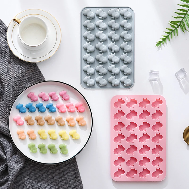 Силиконовая форма для шоколада с изображением животных Капибалы помадки конфет