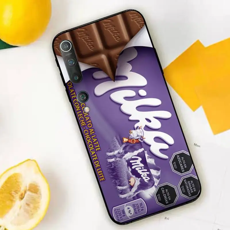 MaiYaCa Popolar шоколад Милка коробка чехол для телефона Xiaomi mi 8 9 10 lite pro 9SE 5 6 X max 2 3 mix2s F1 -