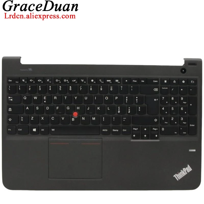 Это итальянская черная клавиатура верхний корпус Подставка для рук чехол Lenovo