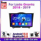 Автомагнитола 2DIN, Android 10,0, для LADA BA3, Granta, Cross 2018, 2019, GPS-навигация, экран Carplay, мультимедийный видеоплеер, 4G