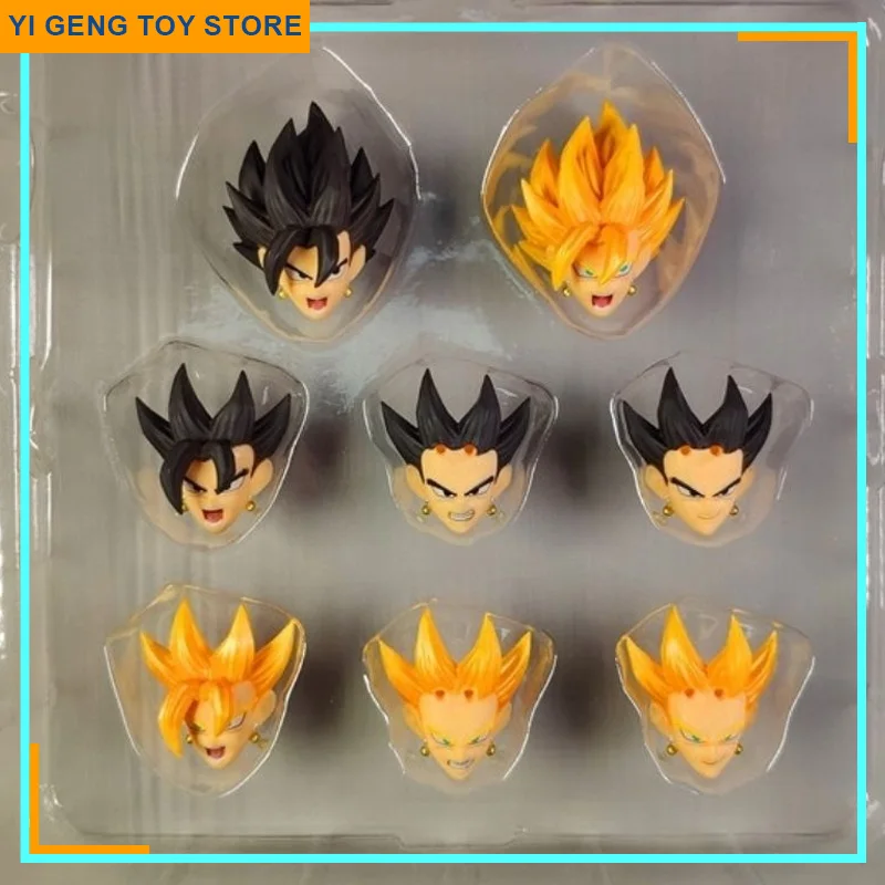 

Dragon Ball Z Class E Adventurer Shf Vegetto 2.0 Custom Headsculpt Set Hair Accessories Anime Figure Collection Model Toys Gift