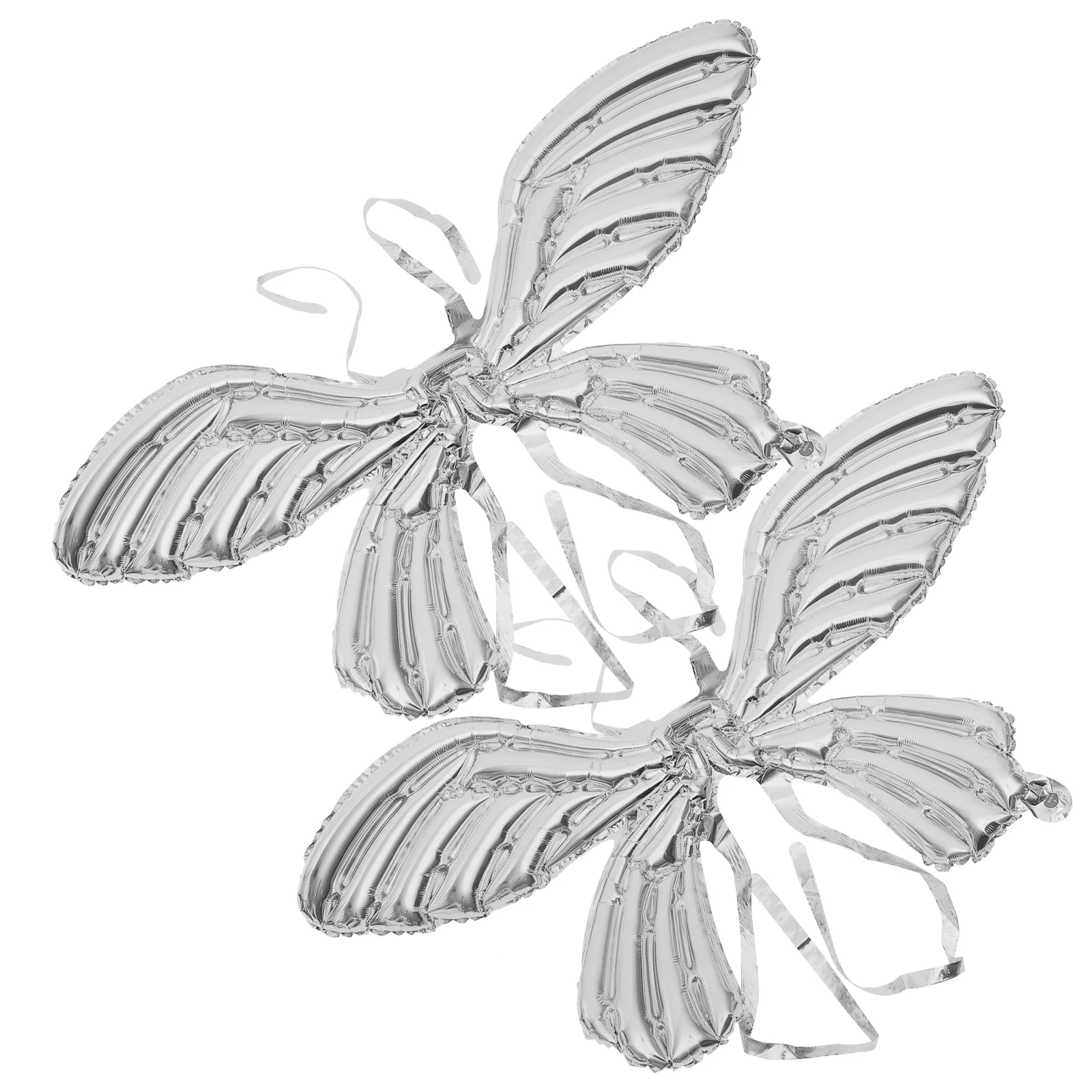 

2pcs Butterfly Angel Wings Balloons Fairy Wings Balloons Fairy Dress Up Props