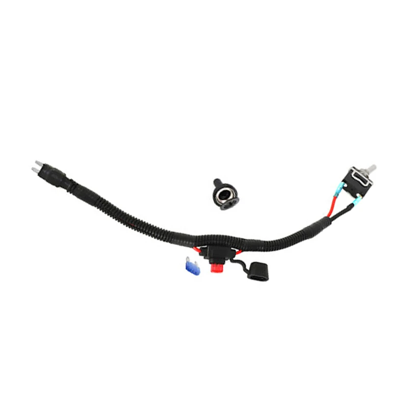 

Universal Automotive Switched Fuse Holder Fit for Mini Fuse with Wire 10A 15A Plug & Play New