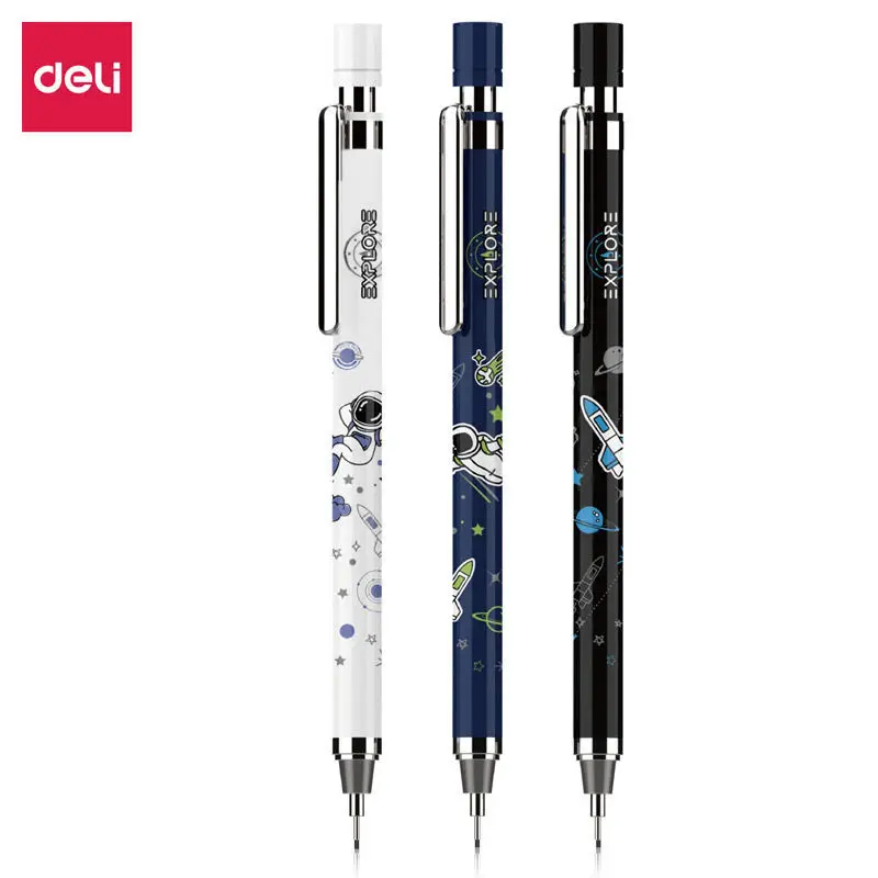 

3 шт. активный карандаш, аэрокосмический автоматический карандаш для юниоров 0,5/0,7, высокоэффективный карандаш для студентов, свинцовый кара...