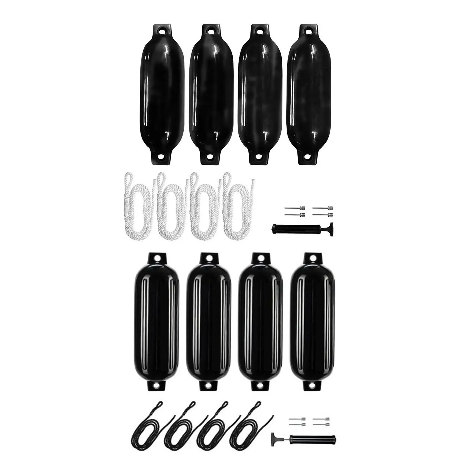 

4x Marine Boat Protection Accessory Boat Bumpers for Pontoon