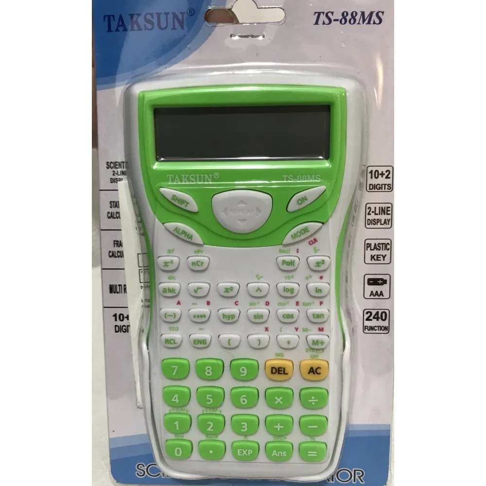 

Taksun Ts 88 multifunctional calculator ergonomic design practical products