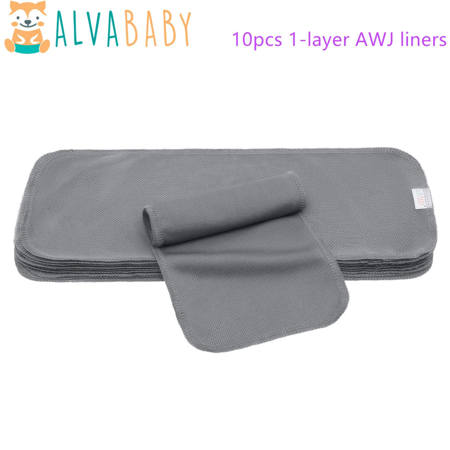 ALVABABY одноразовые подгузники для младенцев разных размеров унисекс 100% полиэстер