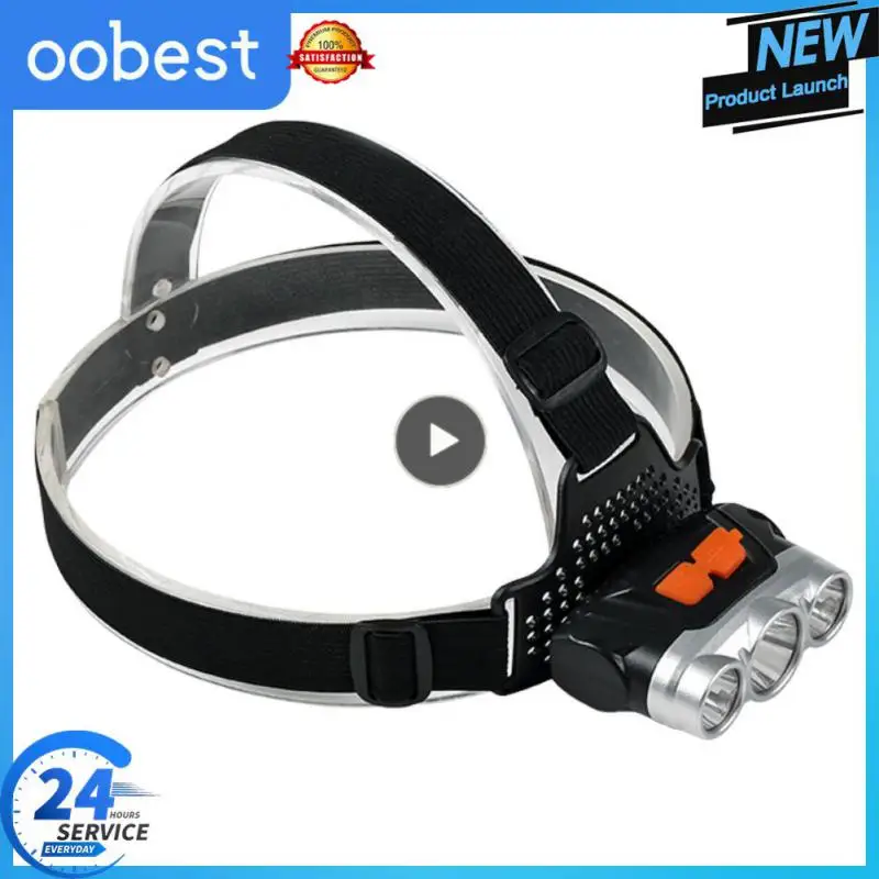 

LED USB Charging Flashlight Headlamp High-power Strong Light Bright Camping Lantern Tent Fishing Lamp Waterproof Lamp Torch