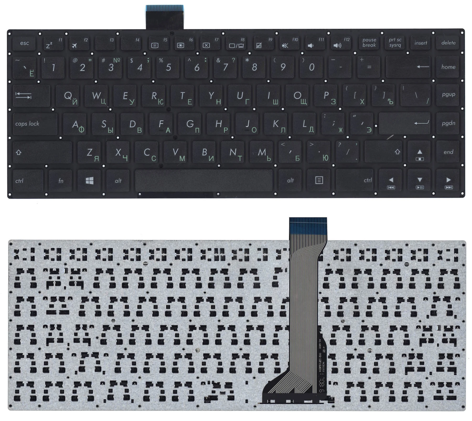 Клавиатура для ноутбука Asus E402 черная | Компьютеры и офис