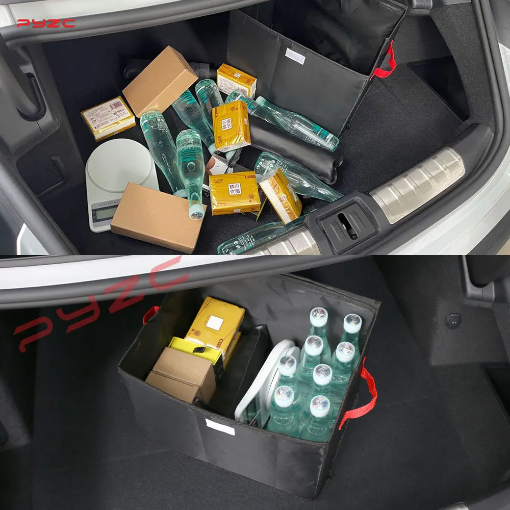 Автомобильный органайзер для багажника портативный автобокс укладка уборка