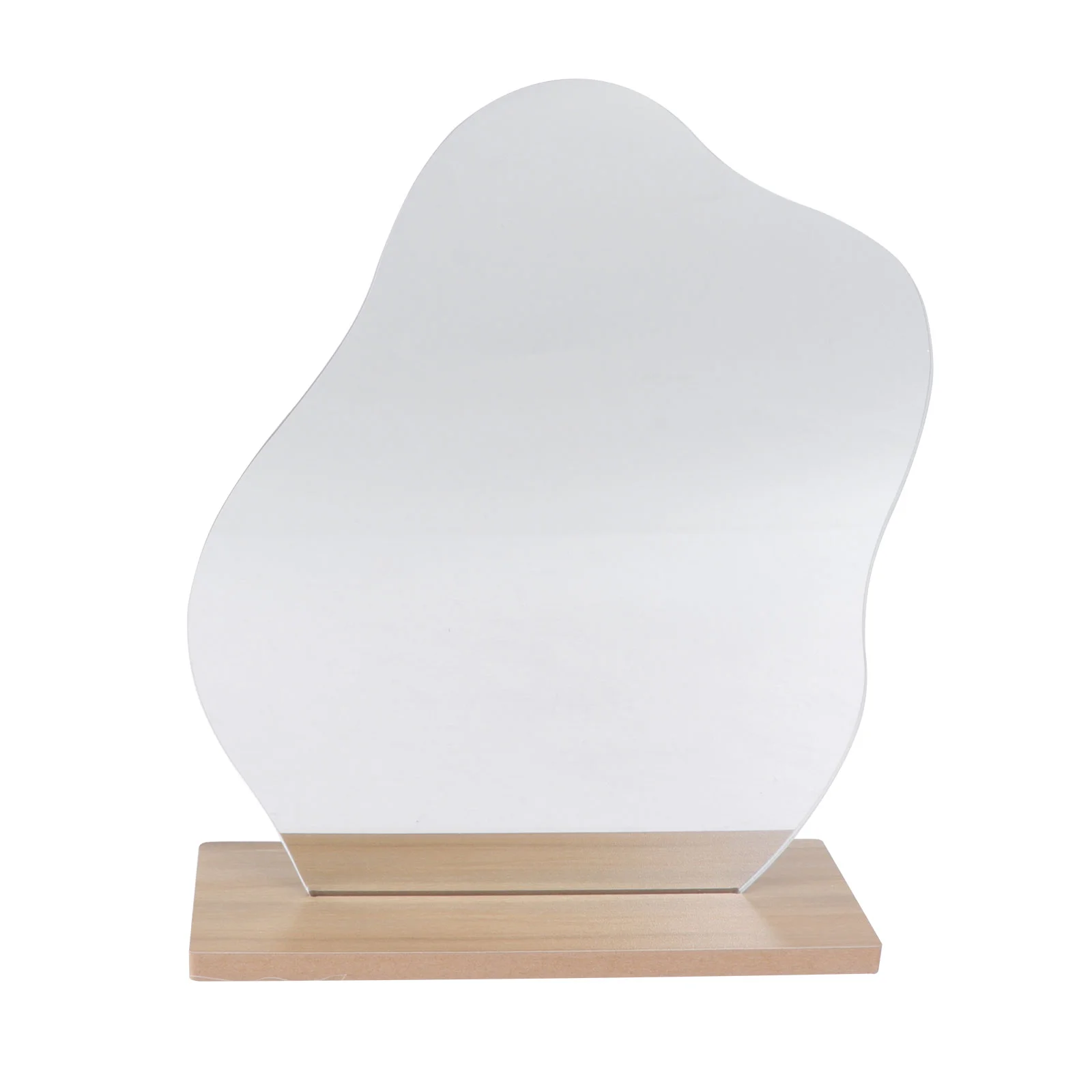 

Desk Mirror Lady Makeup Home Ornament Student Dormitory Women Vanity Desktop Supply Creative Vertical Photo Prop