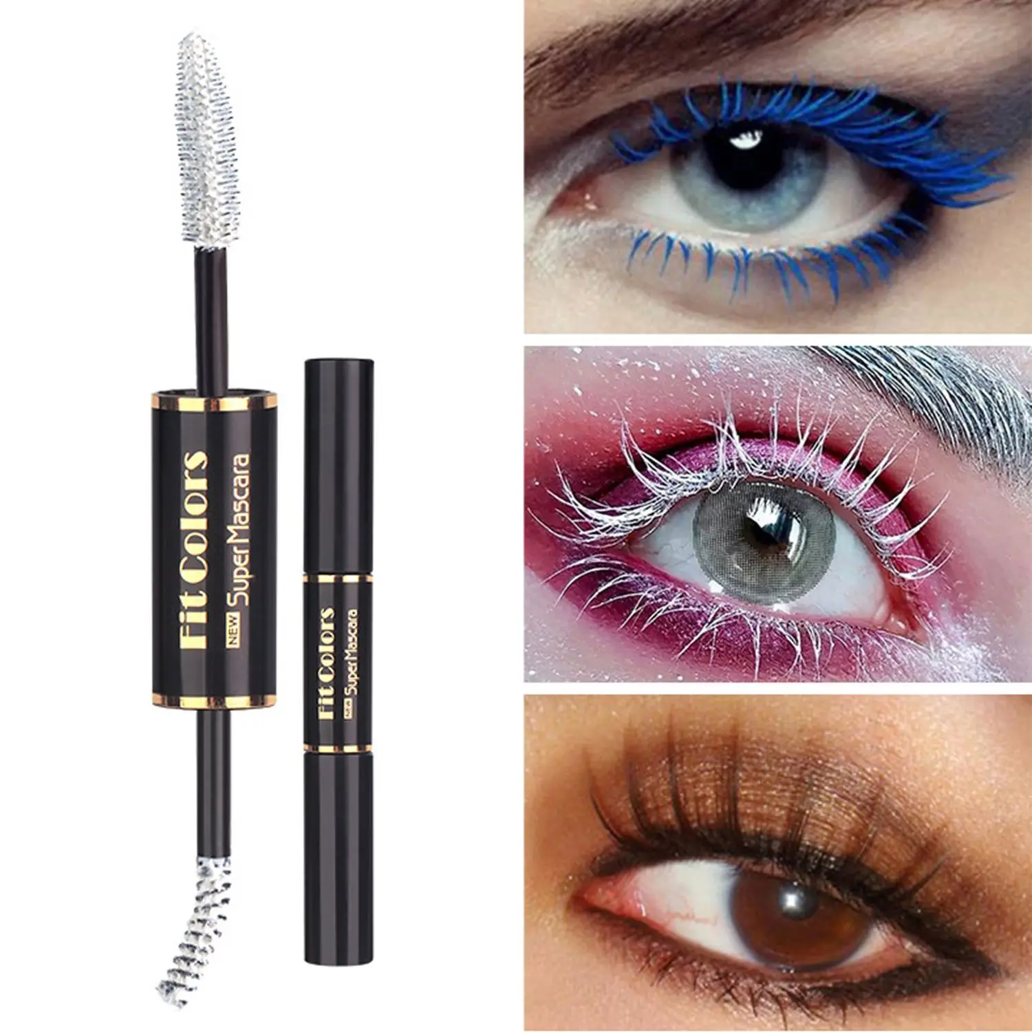 

Extension Waterproof Curls Double Head Makeup Eye Makeup Eyelashe Mascara