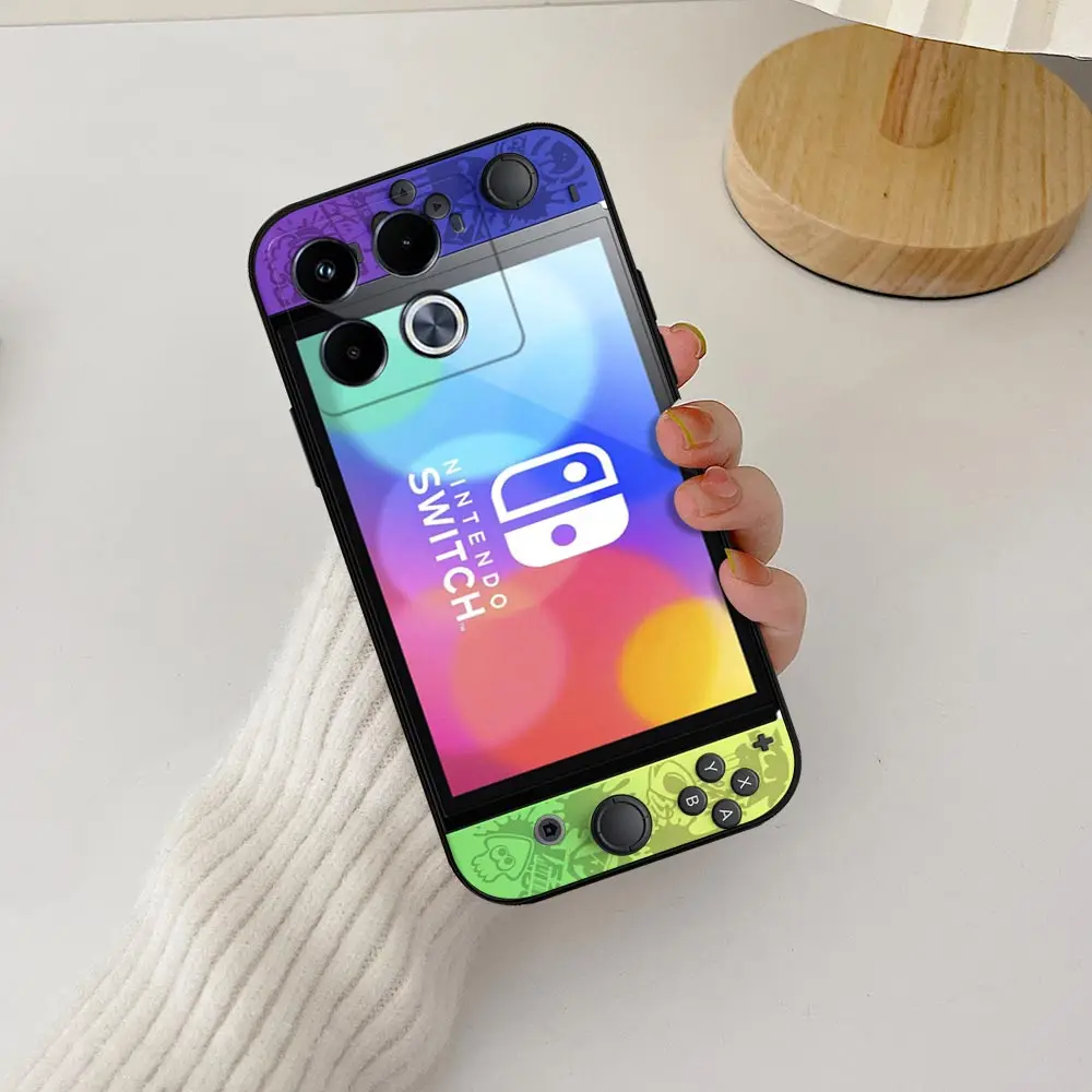 Классический чехол для консоли Reliver Stress Gameboy Infinix Note 40 30 Pro Vip 12 12G96 11 10 Tecno Camon Zero 20