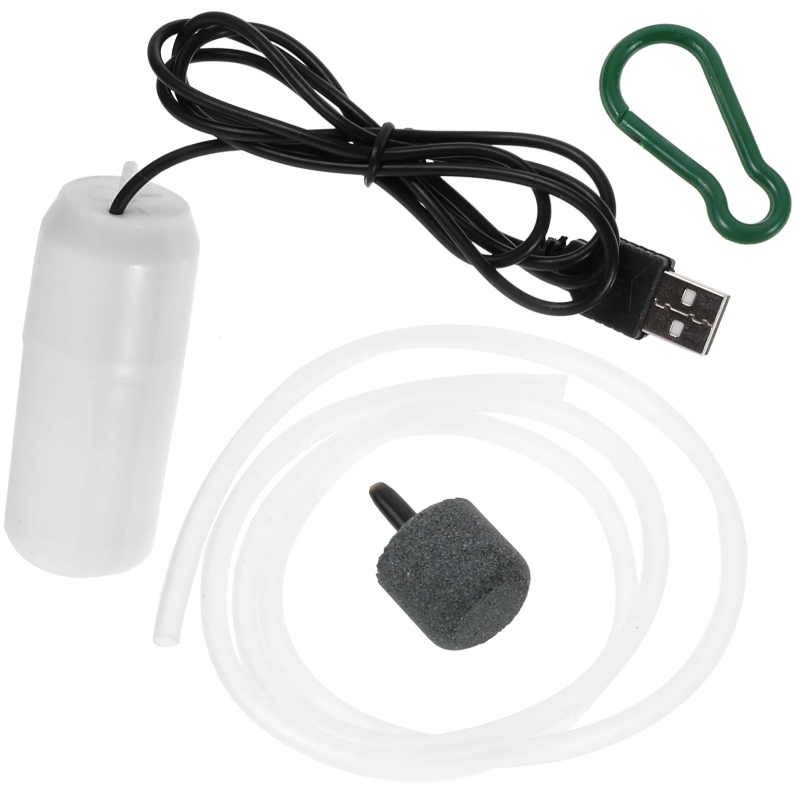 

Aquarium Air Pump, Aquarium USB Air Pump Air Pump for Tank with Hanging Buckle and Check