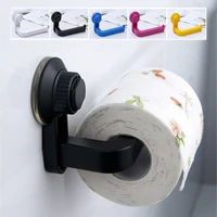 suction cup toilet paper holder towel holders bathroom accessories storage porte papier toilette porta papel toalha wall mounted