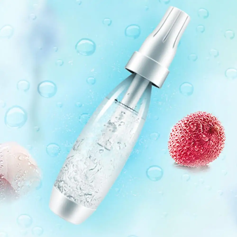 1000ml Portable Carbonated Siphon Juice Soda Sparkling Water Maker Beverage Machine Bar Tool Bubble Drink Sodaplus Making Bottle