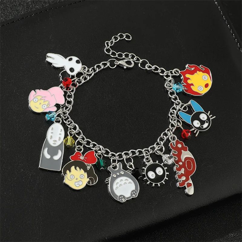 Браслеты с подвесками из японского аниме Унесенные призраками милые Мультяшные