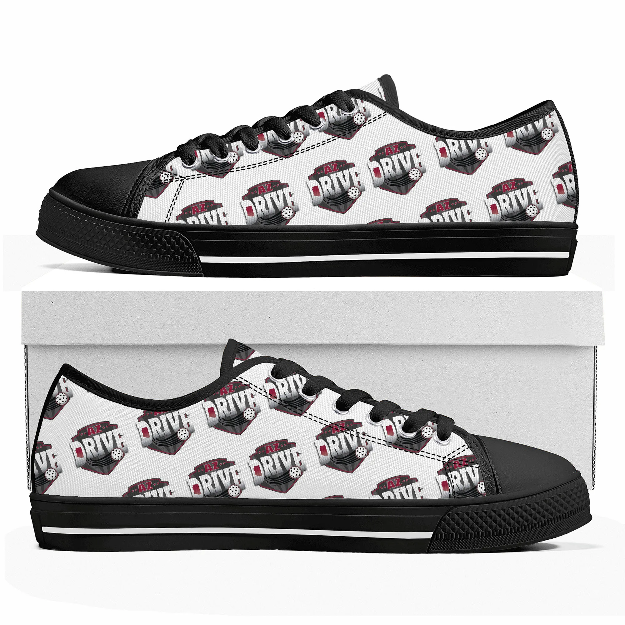 

AZ DRIVE pickleball Low Top Sneakers Mens Womens Teenager Canvas High Quality Sneaker Casual Custom Made Shoes Customize DIY