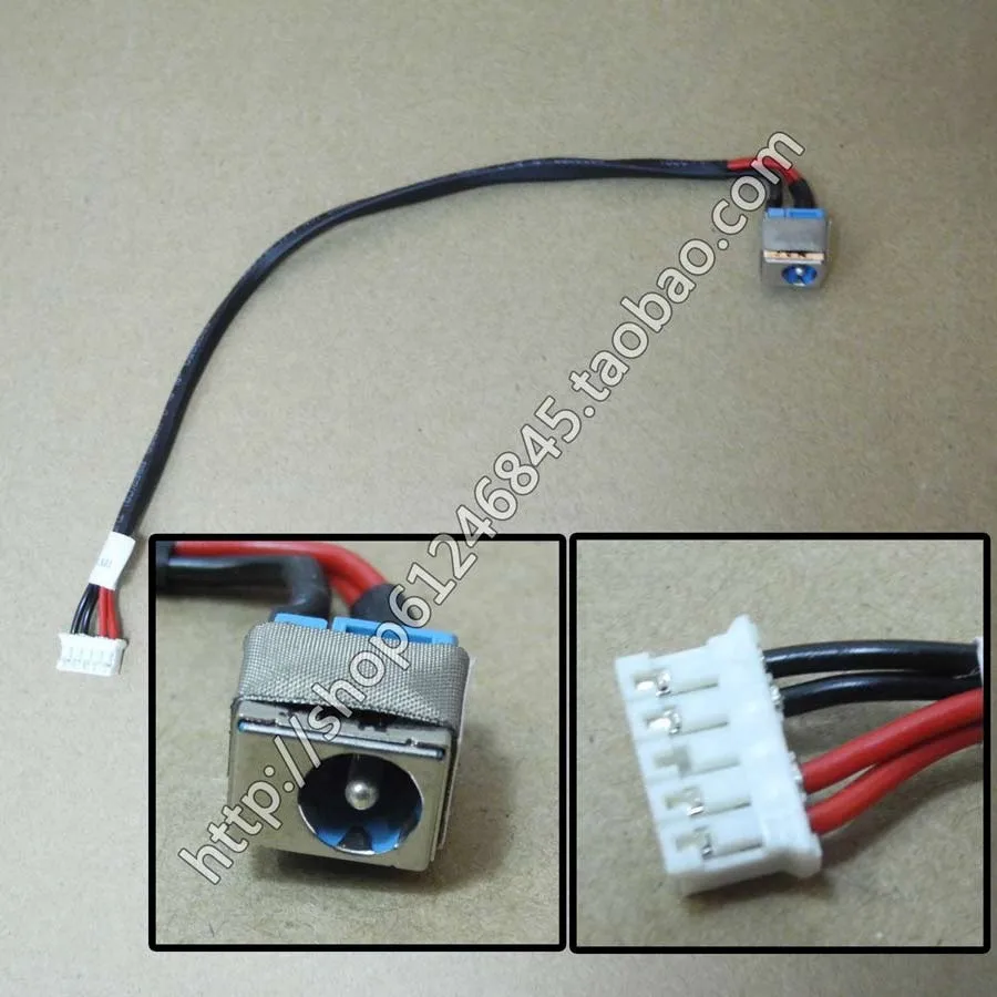 

Новый разъем питания постоянного тока для ноутбука с кабелем для Acer Aspire 8530 8730 8730G 50.4AJ12.001