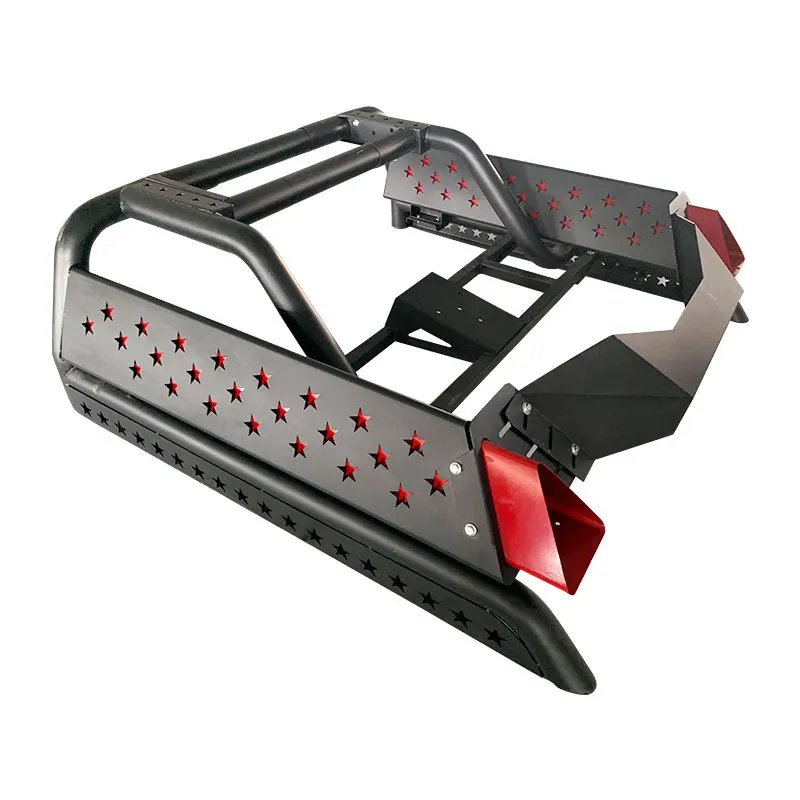 Черный матовый Универсальный Регулируемый спортивный рулонный багажник для