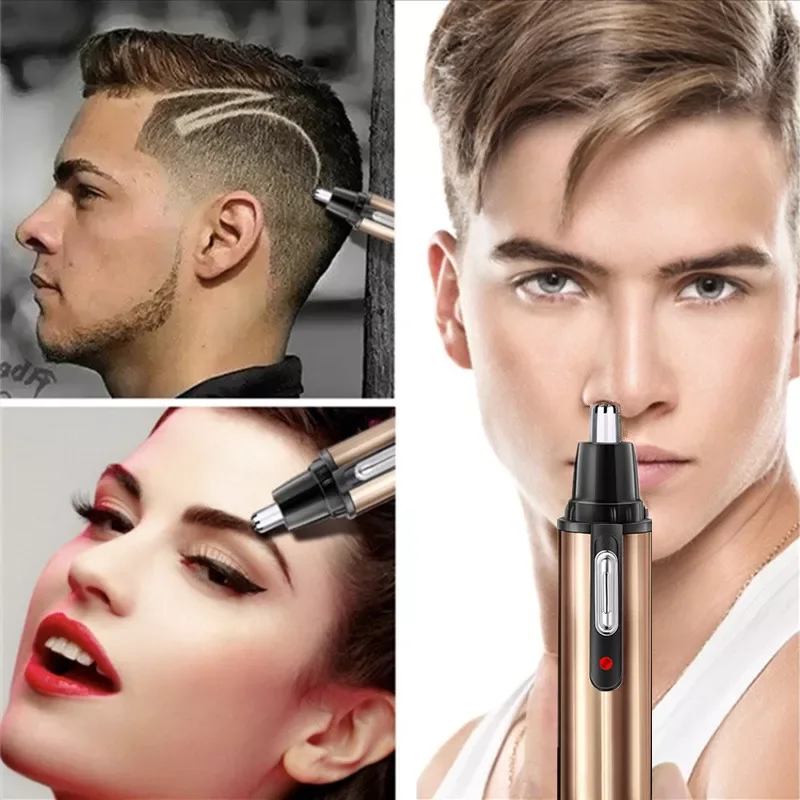 

Rechargeable Nose Hair Trimmer Electric Removal Clipper Razor Shaver Trimmer Epilators corta pelos nariz y oido eyebrow trimmer