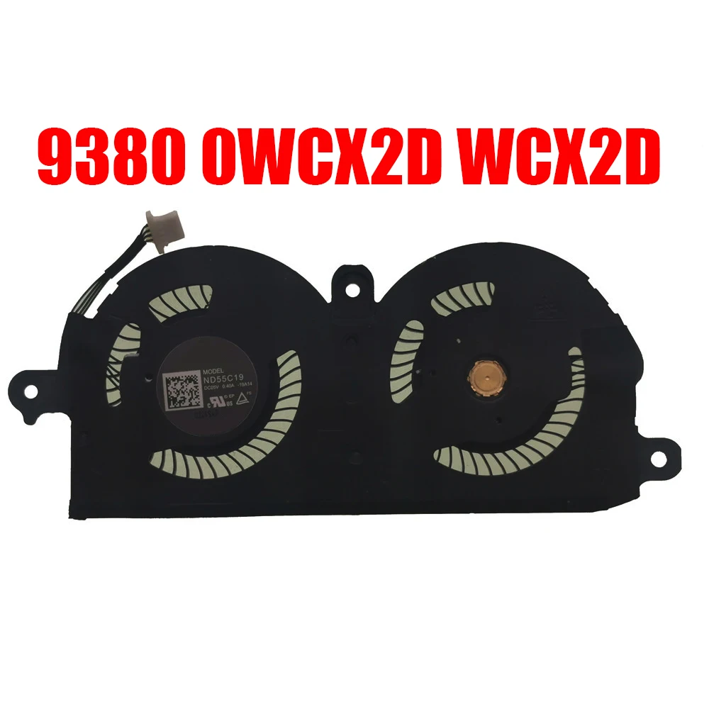 Кулер для охлаждения процессора ноутбука для DELL XPS 13 9380 0WCX2D WCX2D ND55C19-19A14 EG50040S1-CP91-S9A