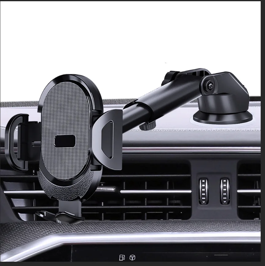 Держатель для сотового телефона автомобильный мощный держатель на приборной