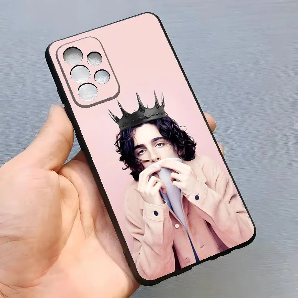 Фото Чехол для телефона T-Timothée H-Hal Chalamet для Samsung S26 S25 Edge S24 S23 S22 S21 S20 Ultra Plus Fe Galaxy A37 A17 A57 №4