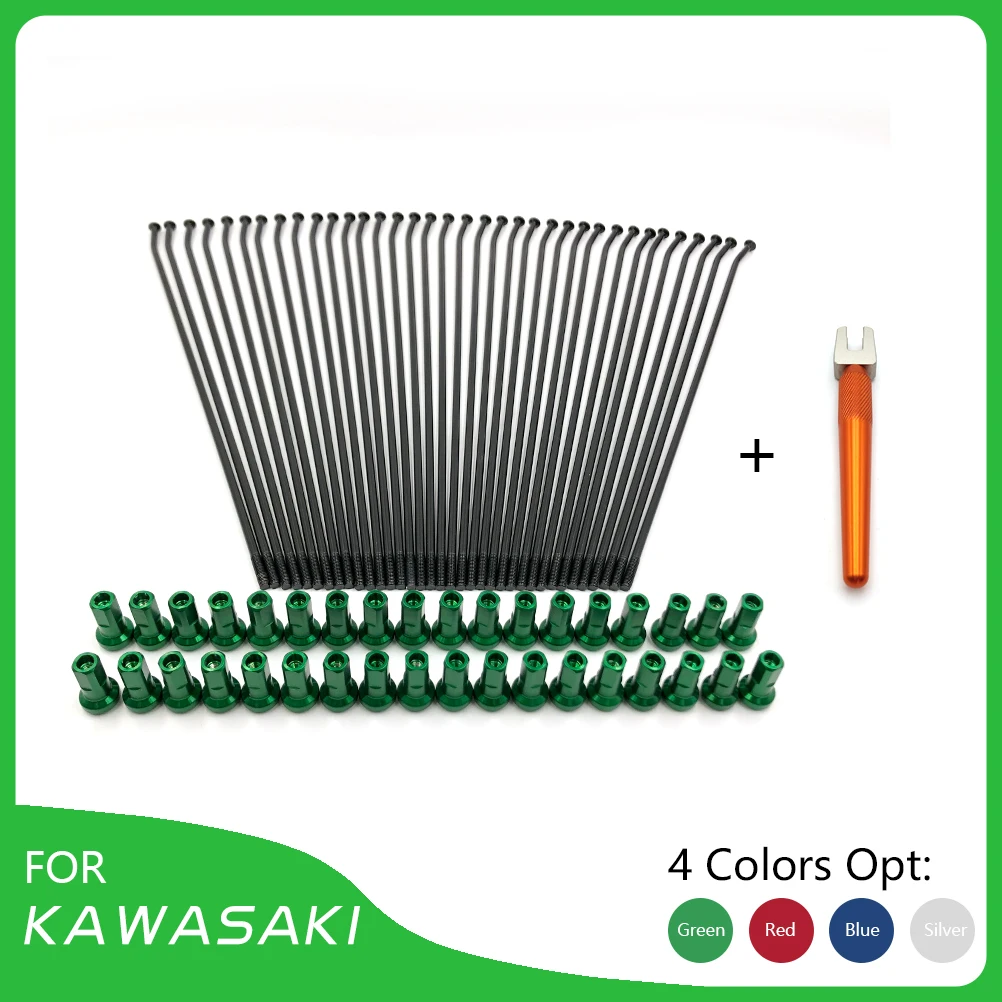 

Мотоциклетный ЧПУ 3,5 мм 4 мм ступица спицы соски спицы с регулирующим ключом инструмент для технического обслуживания для KAWASAKI KX KXF 125 250 450