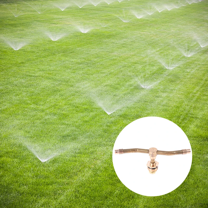

1/2" 360° Automatic Garden Sprinklers Watering Grass Lawn Rotary Nozzle
