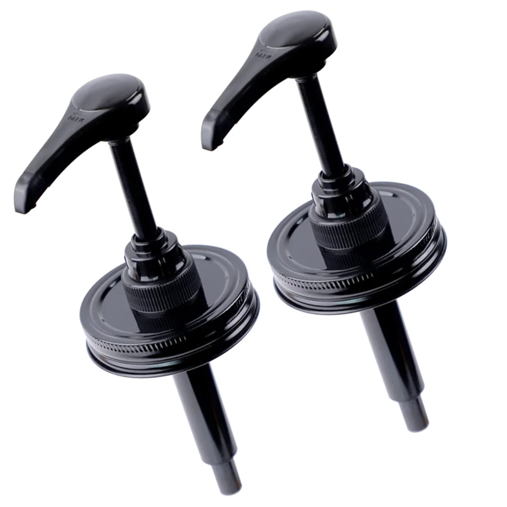 

Pump Dispenser Syrup Bottle Honey Lids Sauce Ketchup Pumps Jar Mason Oil Soap Shampoo Replacement Syrups Plastic Skinny