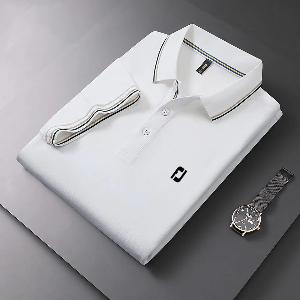 Golf Apparel Men's New Summer Polo Shirt Golf Men's Short Sleeve Breathable T-shirt Casual Fashion Business Polo Shirt