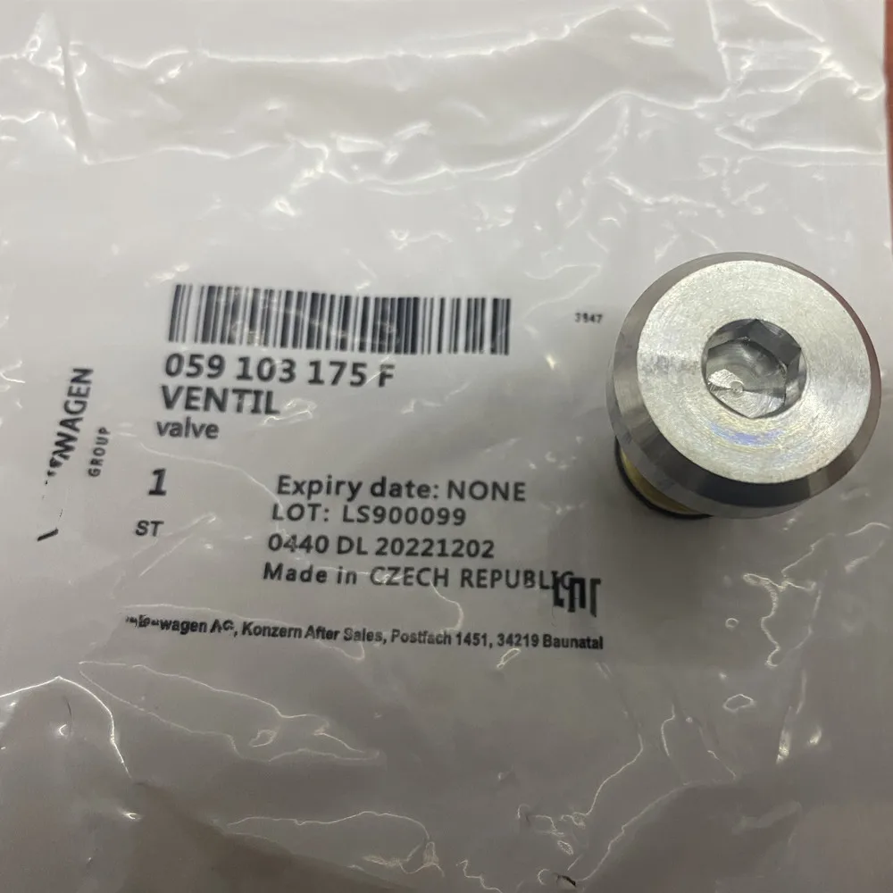 Фото Новый Клапан масляного давления 059103175F для 2,5 TDI Audi A4 A5 A6 A8 Q5 для VW Passat SKODA AYM AFB AKN 059103175A №3