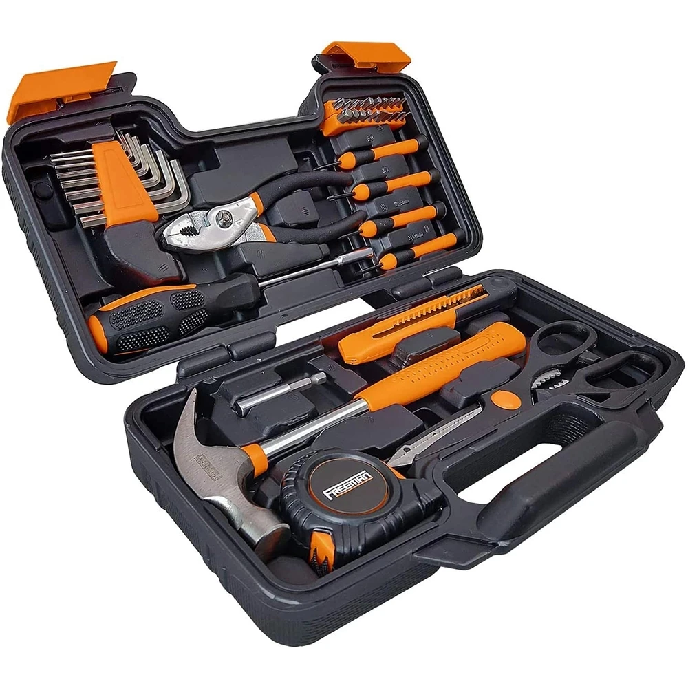 

New low price P39PCHTK 39 Piece Hand Tool Kit with Storage Case Wall Plate