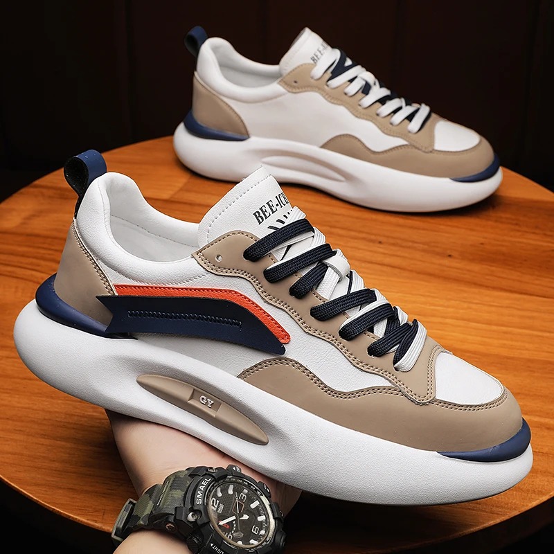 

hick-soled old man shoes 2023 new spring and summer retro printing online celebrity Forrest Gump shoes with the same paragraph