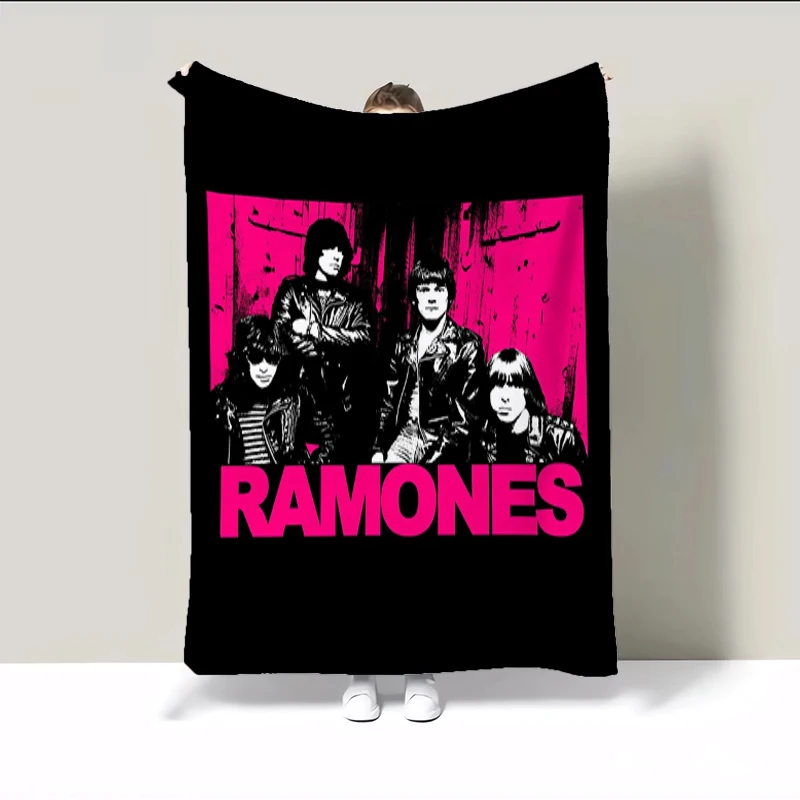 

Летнее одеяло R-ramones, двойные одеяла для детской кровати, покрывало для дивана, покрывало, аниме покрывала, зимнее покрывало, теплый плед и плед на колено