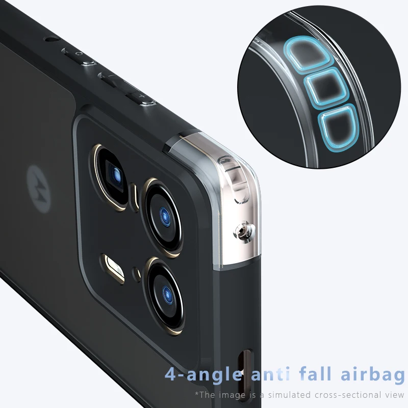 Чехол для Motorola MOTO Edge 50 X50 Ultra Edge50 Pro Fusion акриловый матовый прозрачный чехол Edge50Ultra