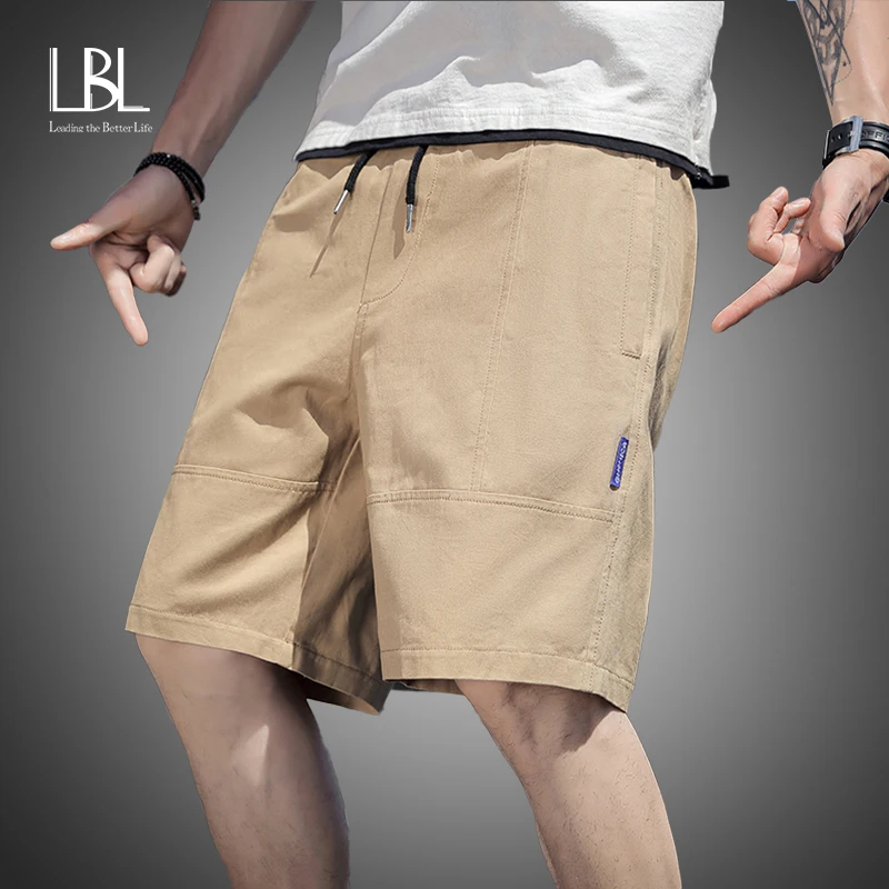 

2023 Summer Casual Shorts Solid Color Multi-Pocket Fashion Men Work Shorts Plus Size Beach Cargo Shorts M-8Xl Short Sweatpants