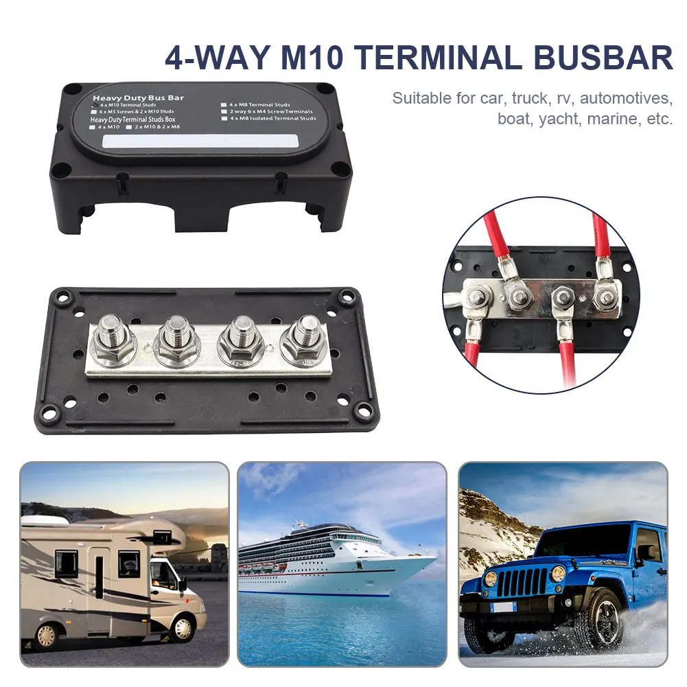 

Плата шины с клеммой 12 Way M10, 300 А