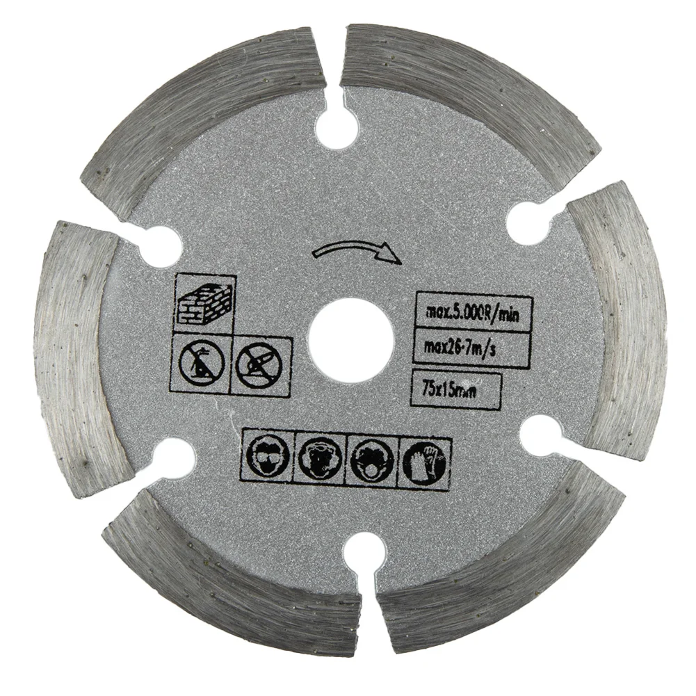 

4 Pcs 75mm Cutting Disc Saw Blade Grinding Wheel Flat Sanding Disc For Angle Grinder Accessories Steel Stone Polishing Tools