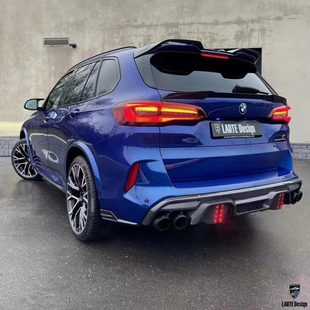Для BMW X5M F95 SUV 2019 2020 2021 2022 Автомобильные аксессуары из настоящего углеродного