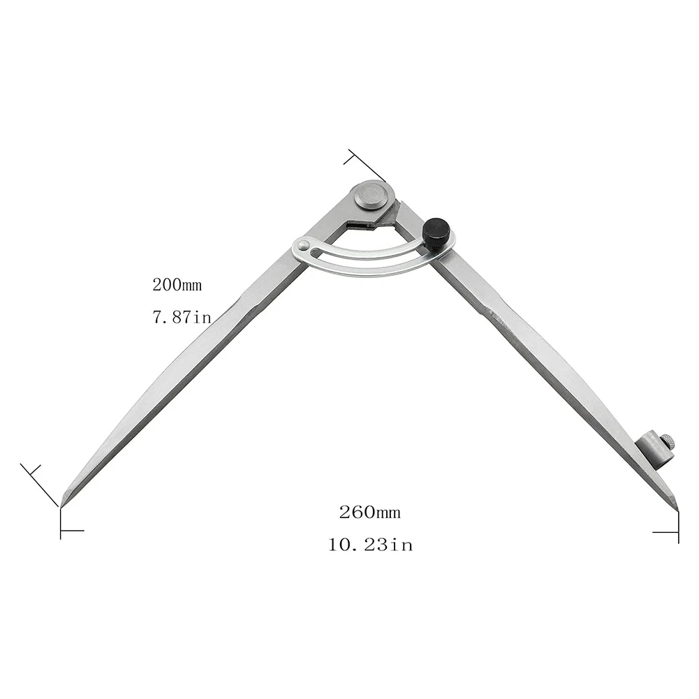 Holder For Geometry, Wood, Metal And Leather