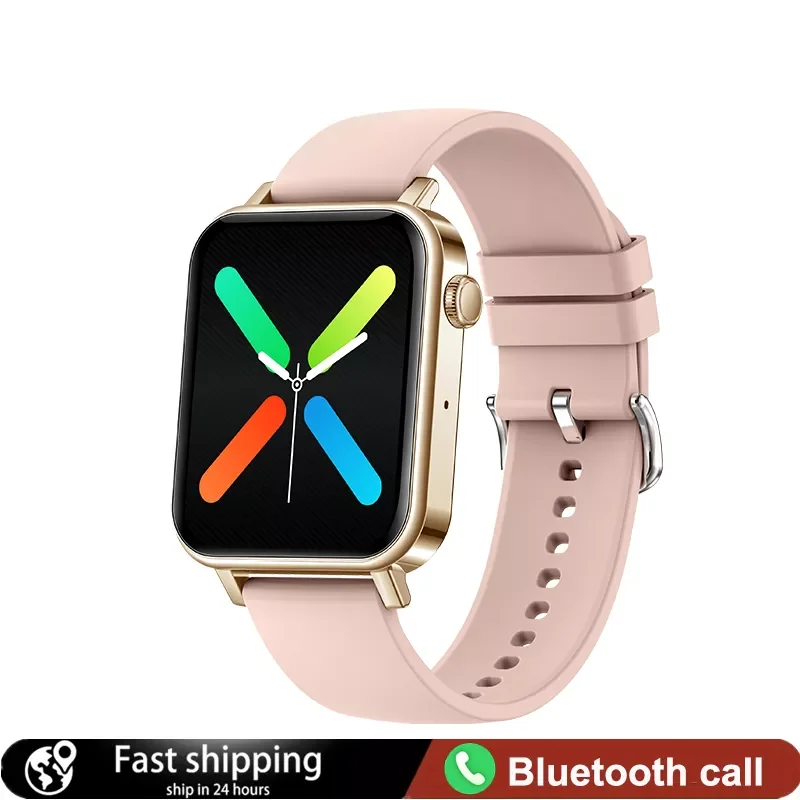 

Новинка 2021, смарт-часы для женщин и мужчин, Смарт-часы для фитнеса, мониторинг сердечного ритма, IP67, водонепроницаемые, Bluetooth, сенсорный экран...