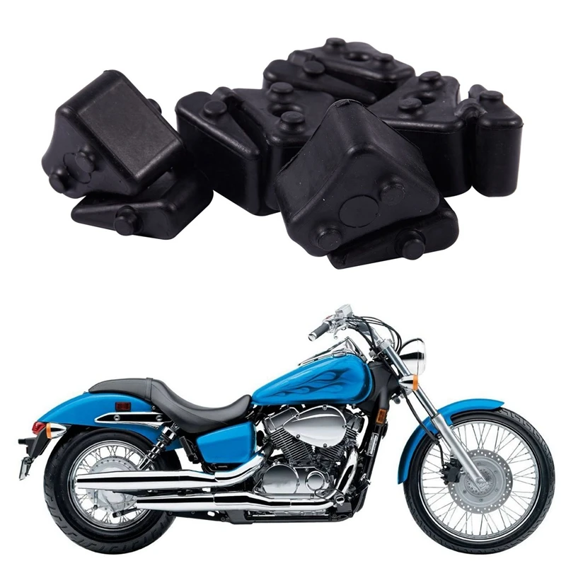 10X мотоциклетный задний фонарь черный для Honda VT750 DC C CD Shadow резиновая звездочка