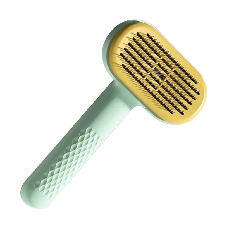 

Cat Brush For Shedding Self Cleaning Slicker Brushes For Dogs Cats Pet Grooming Brush Removes Loose Undercoat Mats Tangled Hair