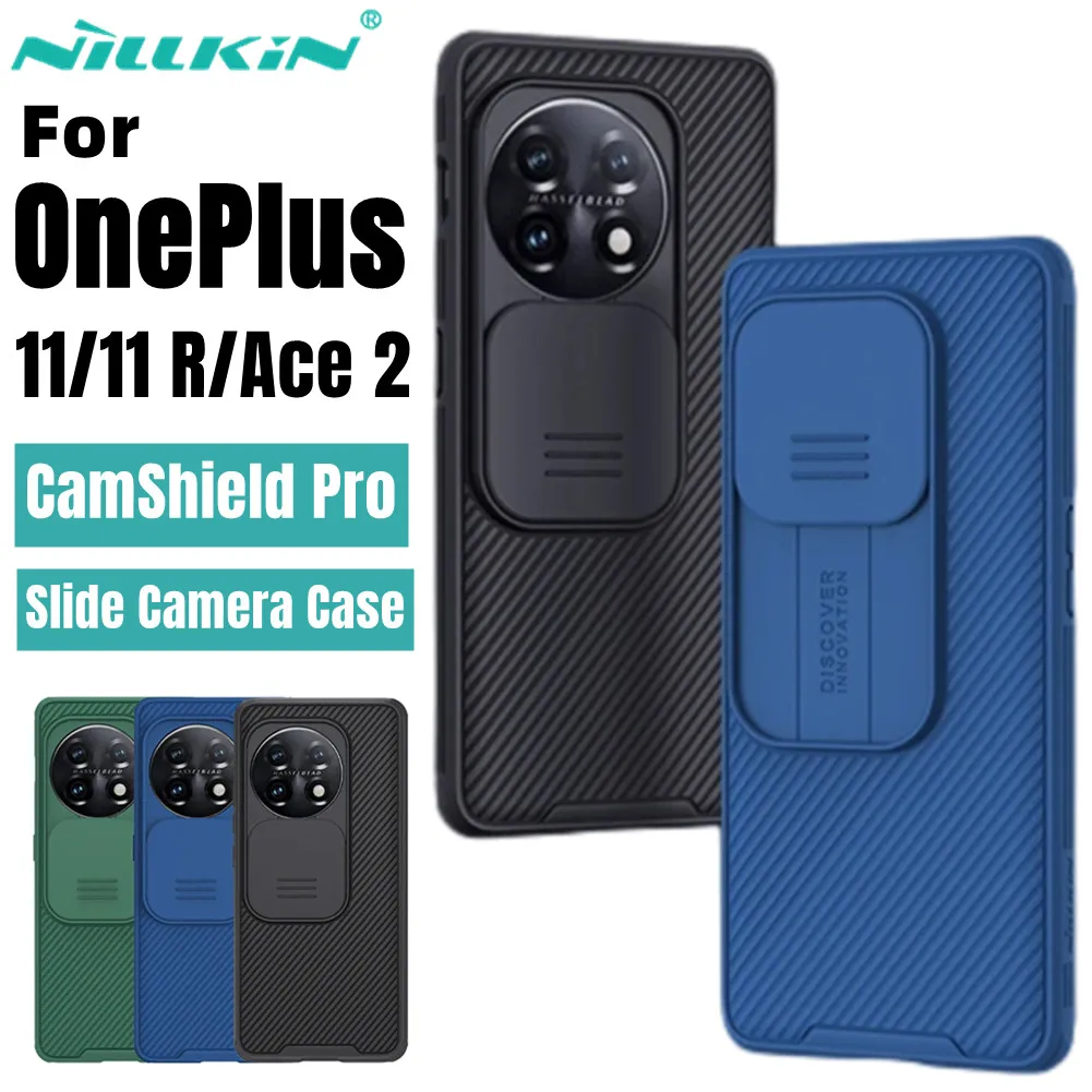 

NILLKIN For OnePlus 11 Case CamShield Pro Slide Camera Lens Privacy Protection Back Cover For OnePlus 11R/For OnePlus Ace 2 Case