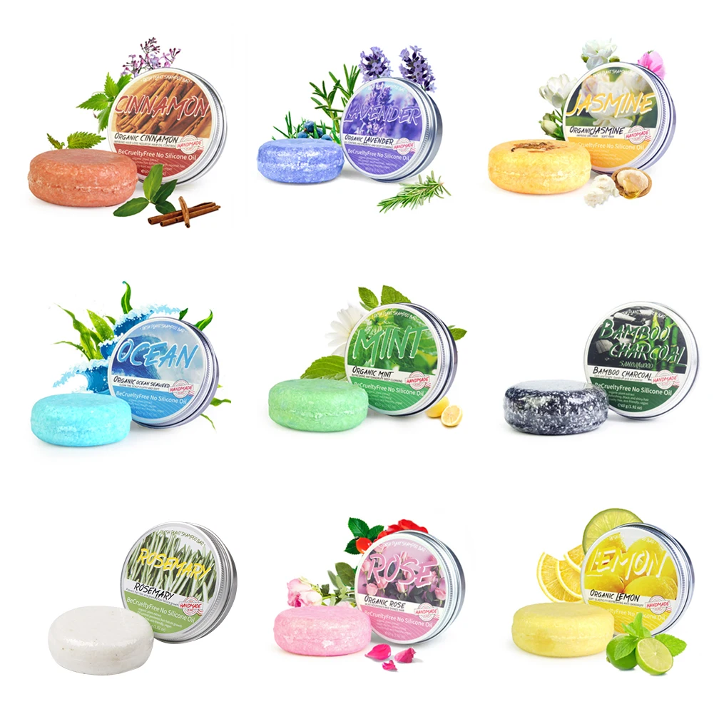 Шампунь для затемнения волос имбирный твердый Восстанавливающий шампунь мыло