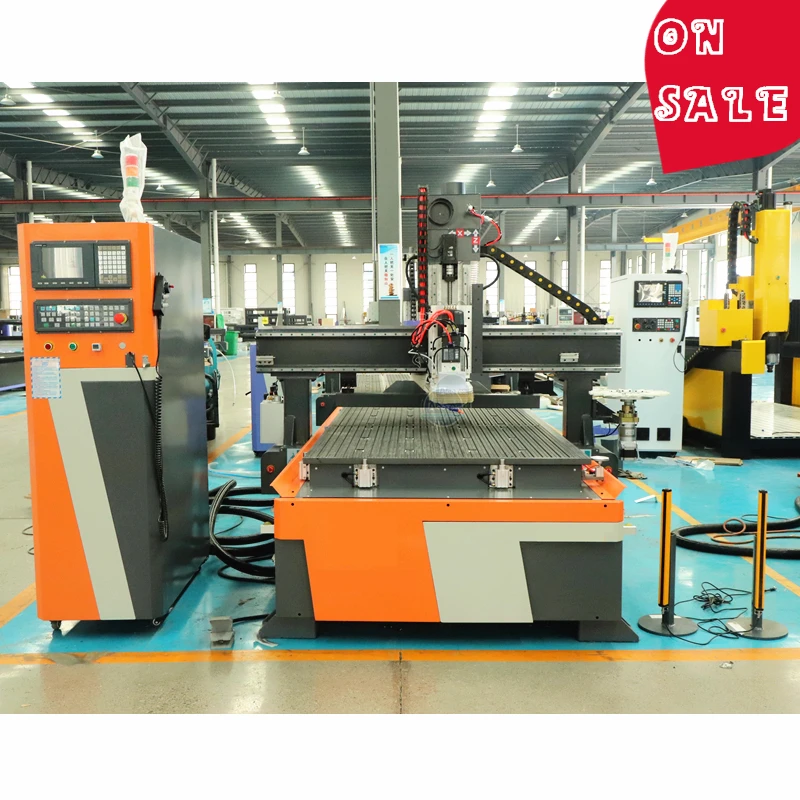 

High Precision Rotary Cnc Router Atc 1325 1530 4 Axis Wood Carving Machine with Rotation Axis