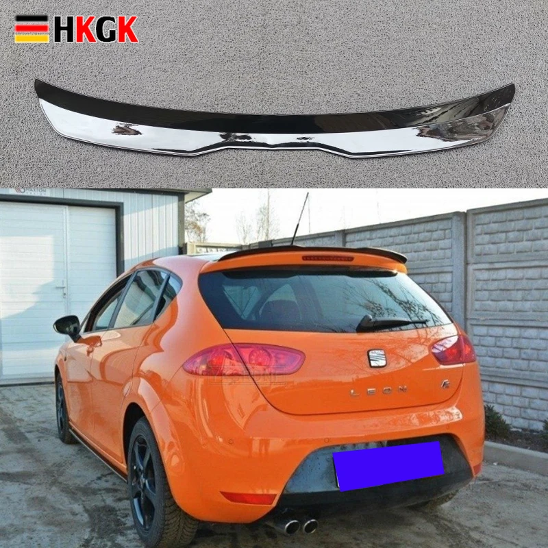 

Спойлер для хэтчбека из АБС-пластика, автомобильный спойлер для Volkswagen VW Seat LEON 2000-2020, 3 двери/5 дверей для 1P MK2 5F, автомобильная фотосессия
